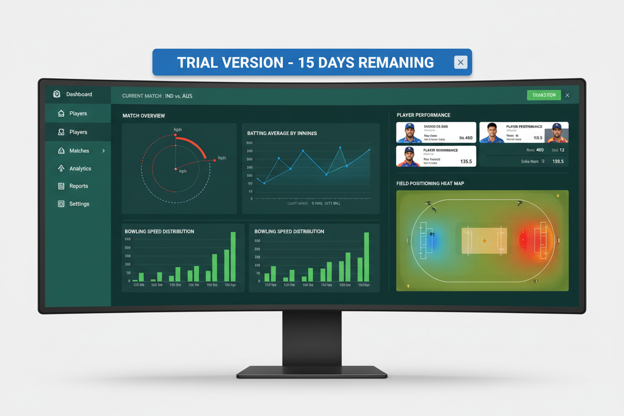 Cricket Analysis software trail version